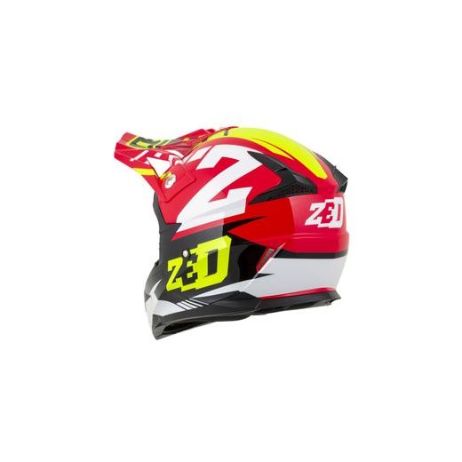 ZED PŘILBA DĚTSKÁ X1.9D TARGA RED/YELLOW FLUO/BLACK/WHITE