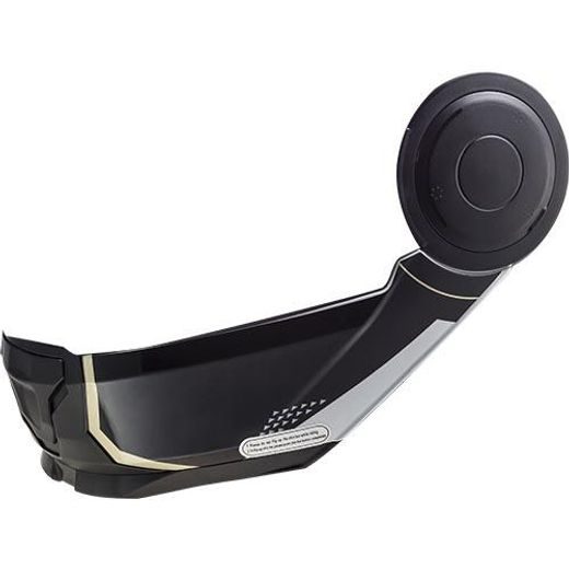 LS2 HELMETS FF902 CHIN BAR ARCH WHITE TITANIUM