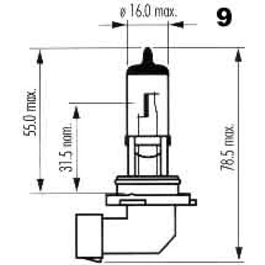 NARVA ŽÁROVKA HB4 12V 51W P22D 9006