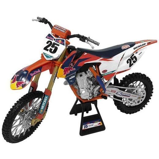 NEWRAY KTM 450 SX-F 2017 MARVIN MUSQUIN NO.25 1:6