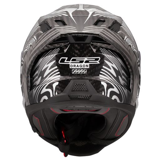 LS2 HELMETS LS2 FF807 DRAGON ENTHUM SILVER