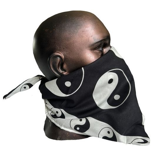 BIKERSMODE ŠÁTEK BAVLNA JING JANG