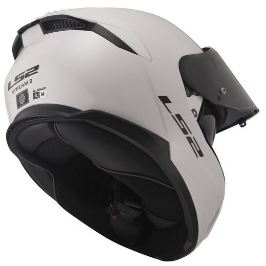 LS2 HELMETS LS2 FF808 STREAM II GLOSS WHITE-06 3XL