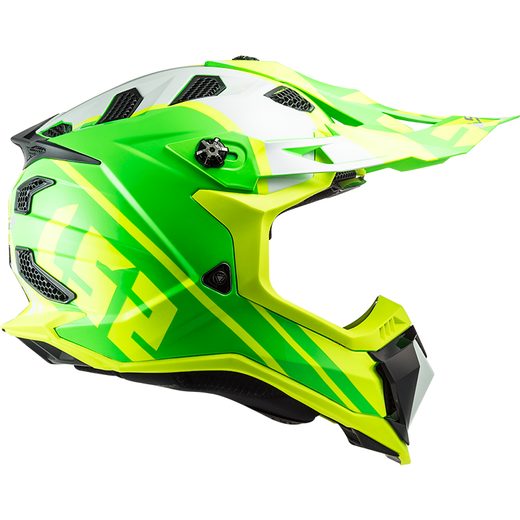 LS2 HELMETS LS2 MX700 SUBVERTER GAMMAX GL.H-V YELLOW GREEN