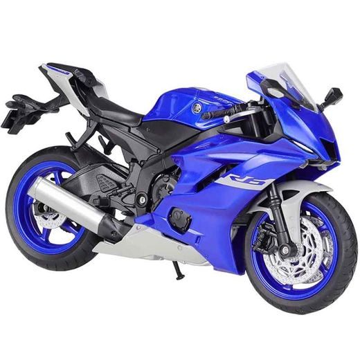 WELLY YAMAHA YZF-R6 BLUE 1:18
