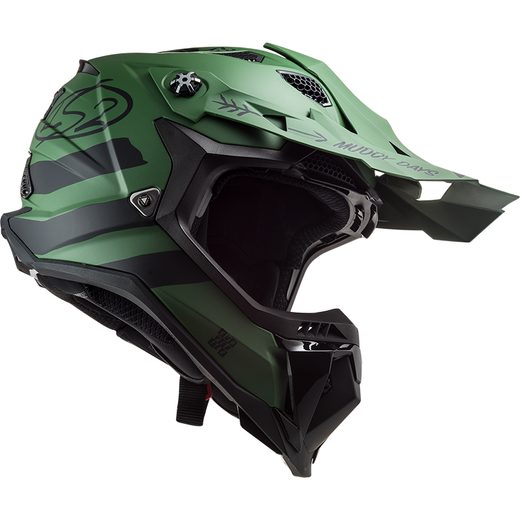 LS2 HELMETS LS2 MX700 SUBVERTER CARGO MATT MILITARY GREEN
