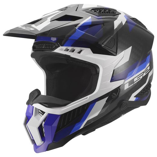 LS2 HELMETS LS2 MX703 X-FORCE PHANTOM BLUE WHITE-06