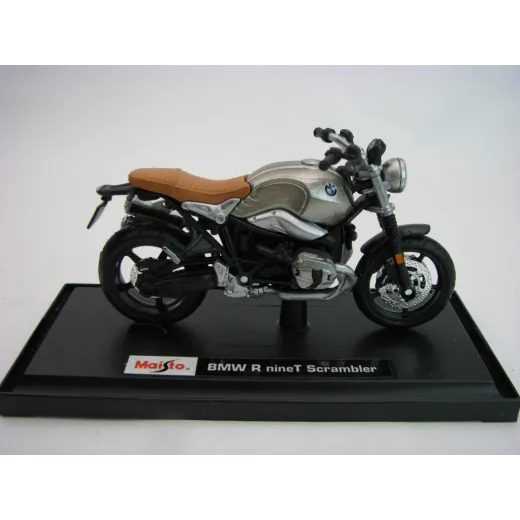 MAISTO BMW R NINET SCRAMBLER SILVER 1:18