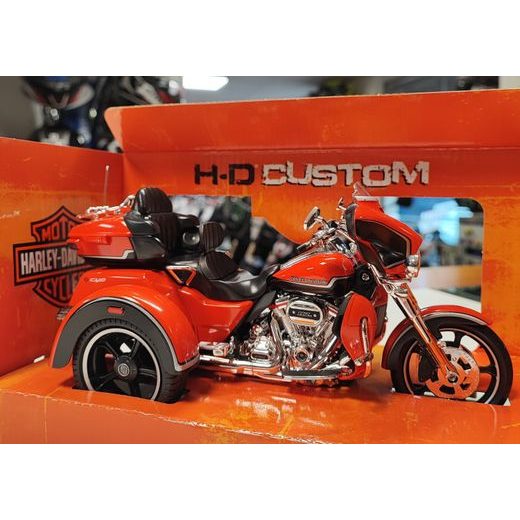 MAISTO HARLEY-DAVIDSON 2021 CVO TRI GLIDE ORANGE 1:12