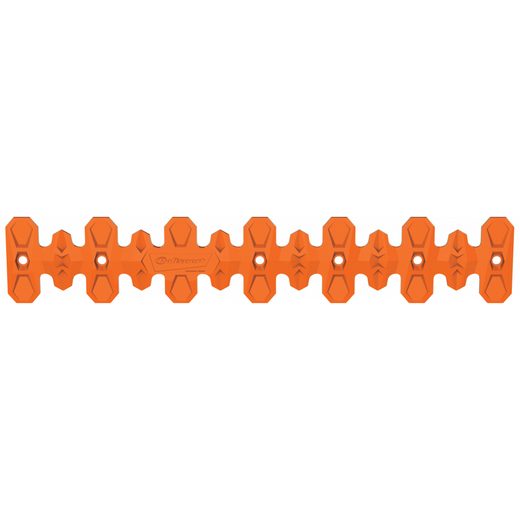 EXHAUST HEAD PIPE GUARD POLISPORT ARMADILLO 8483800002 DLOUHÉ ORANŽOVÁ