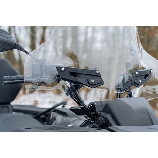 SHARK ACCESSORIES SHARK ATV WINDSHIELD (UNIVERSAL WITH MOUNTING KIT) 2025