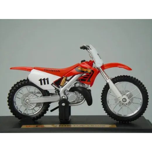 MAISTO HONDA CR250R RED 1:18