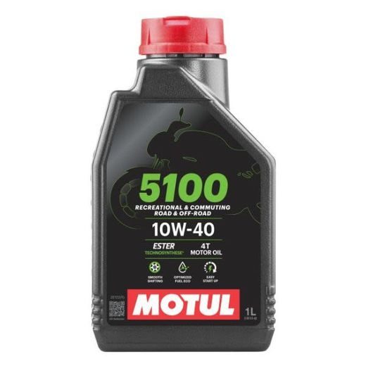 MOTUL MOTOROVÝ OLEJ 5100 4T ESTER 10W-40 1L