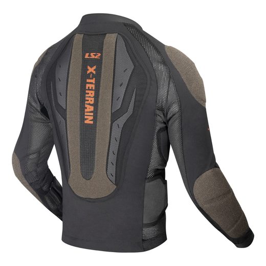 LS2 HELMETS LS2 X-TERRAIN LADY JACKET BLACK GREY