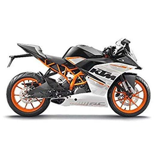 MAISTO KTM 390 RC BLACK/WHITE 1:18