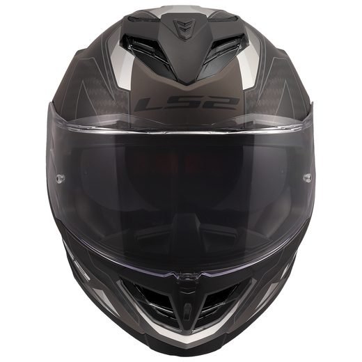 LS2 HELMETS LS2 FF818 STORM III SPORTY BLACK GREY