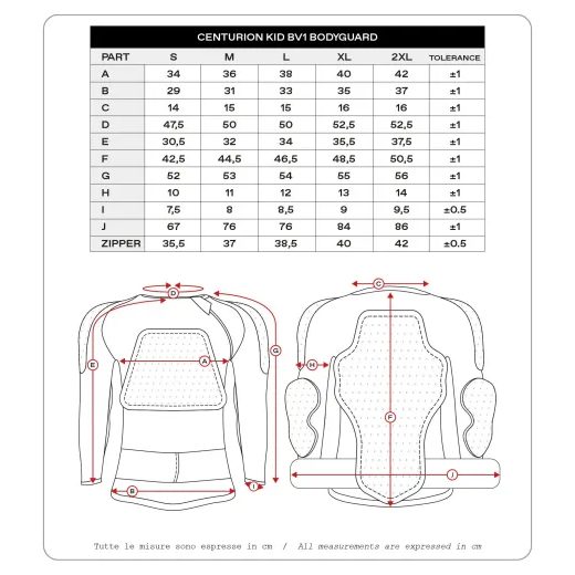 UFO DĚTSKÝ CHRÁNIČ TĚLA CENTURION BV1 BODYGUARD