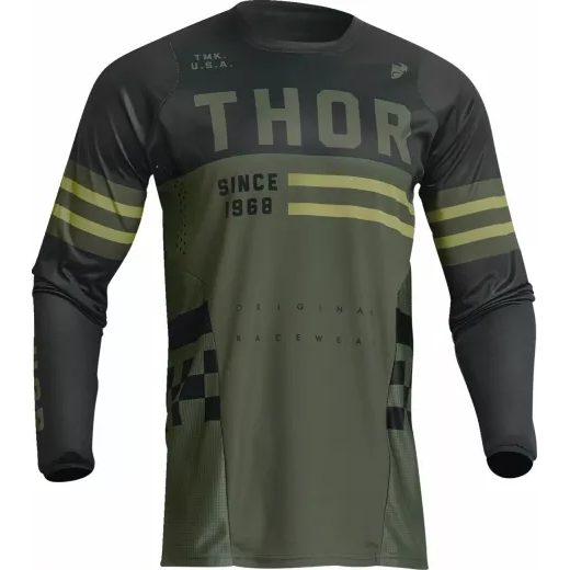 THOR DĚTSKÝ DRES PULSE COMBAT S23 ARMY/BLACK