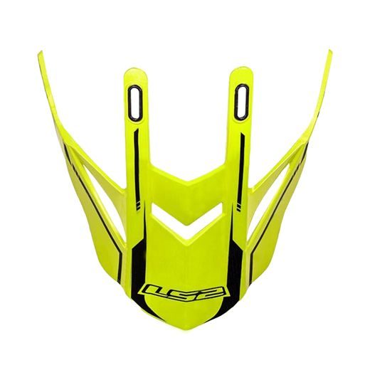 LS2 HELMETS LS2 MX437 PEAK CORE MATT HI VIS YELLOW