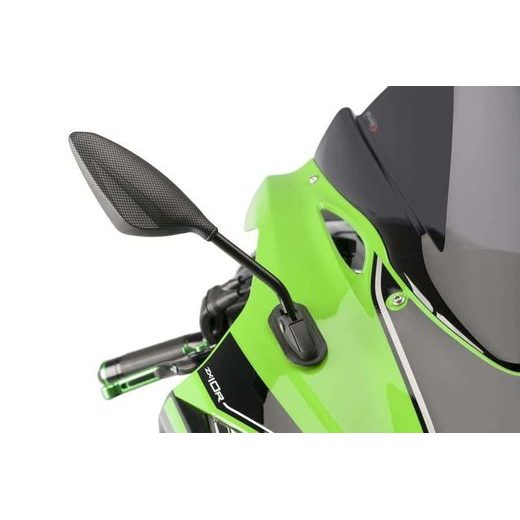 ZPĚTNÉ ZRCÁTKO PUIG RS2 30° FAIRING FITTING 7351C KARBONOVÝ VZHLED LEVÝ