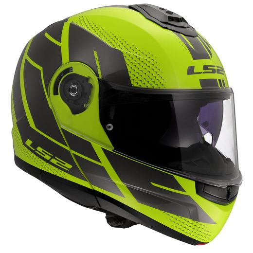 LS2 HELMETS LS2 FF908 STROBE II CODE H-VIS YELLOW-06