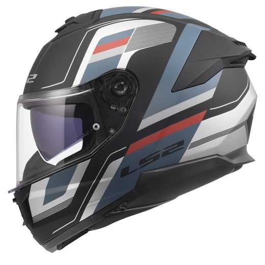 LS2 HELMETS LS2 FF808 STREAM II VINTAGE BLACK PETROL-06