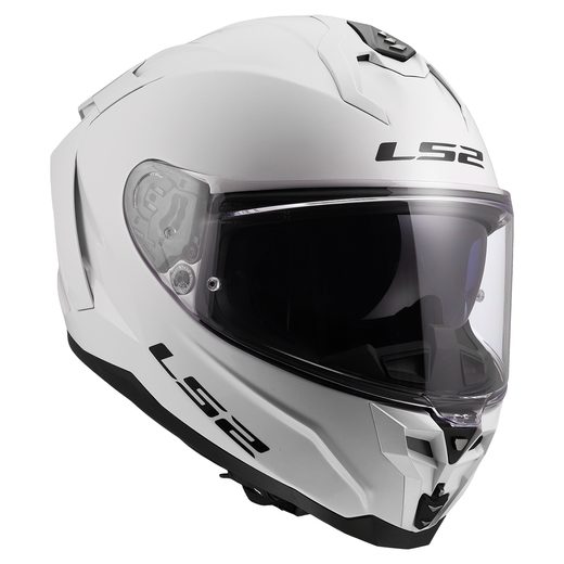 LS2 HELMETS LS2 FF817 CHALLENGER II SOLID WHITE