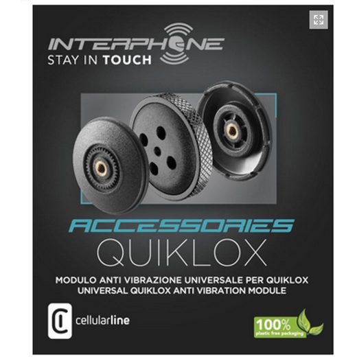 INTERPHONE ANTIVIBRAČNÍ MODUL PRO DRŽÁKY QUIKLOX - UNIVERZÁLNÍ