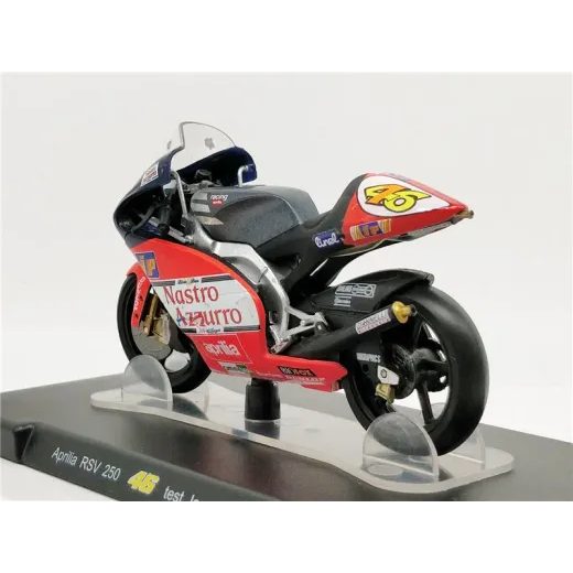 MAISTO APRILIA RSV 250 JEREZ TEST 1997 1:18 VALENTINO ROSSI 46