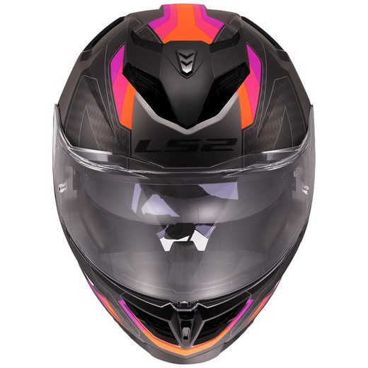 LS2 HELMETS LS2 FF818 STORM III SPORTY GREY PURPLE