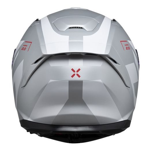 INTEGRÁLNÍ HELMA IXS RAPID 2.0 GRAPHIC X1-330236 MATNĚ STŘÍBRNO ŠEDÁ-OCELOVĚ ŠEDÁ XL