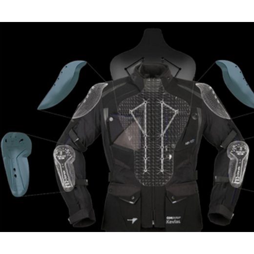 MODEKA BUNDA TALISMEN BLACK 5XL+