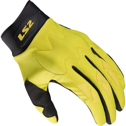 LS2 HELMETS LS2 HIKER MAN GLOVES H-V YELLOW