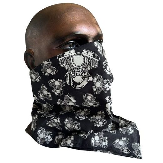 BIKERSMODE ŠÁTEK BAVLNA MOTORY