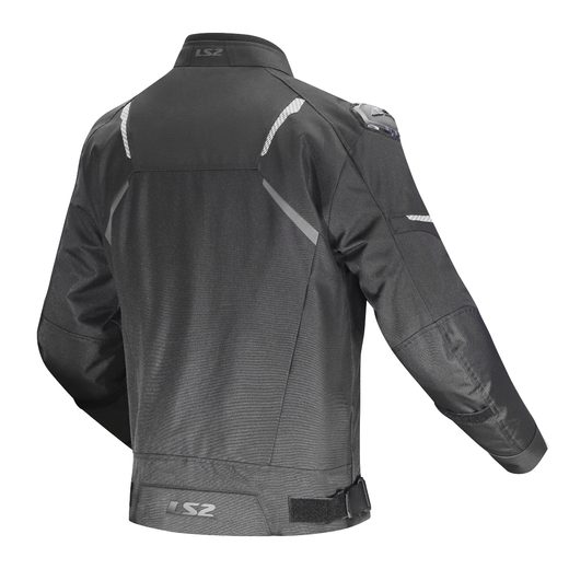 LS2 HELMETS LS2 ZOOM MAN JACKET BLACK