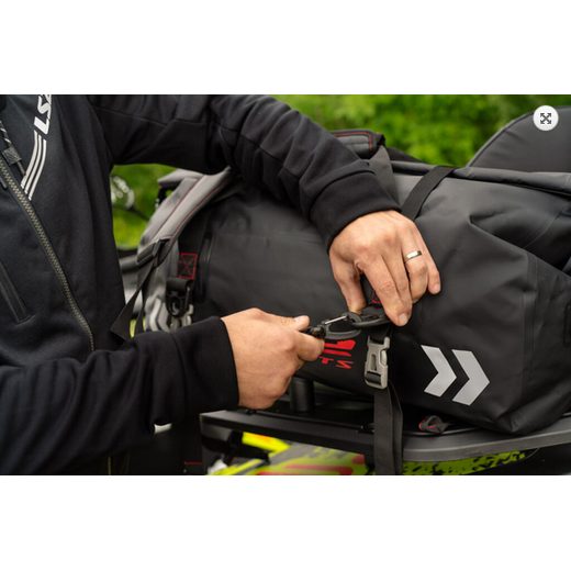 LS2 HELMETS LS2 LB-01 LUGGAGE BAG WATER PROOF PVC BLACK 65L