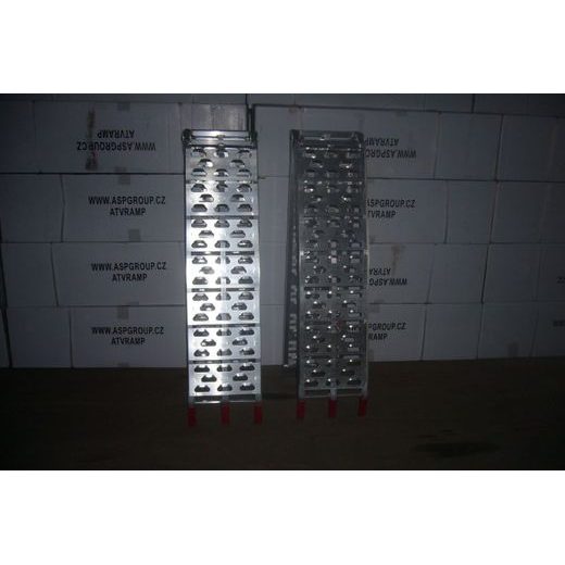 SHARK ACCESSORIES SHARK ATV, MOTO HLINÍKOVÉ NÁJEZDY (2 KUSY), NOSNOST MAX. 680 KG