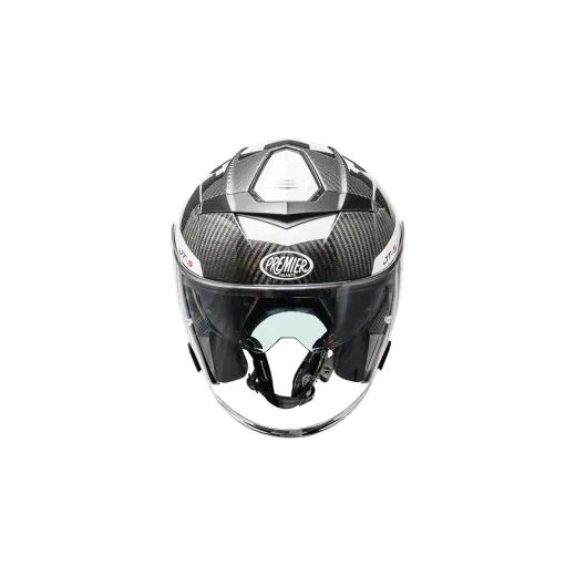 PREMIER PŘILBA JT5 CARBON MA8 BALCK/WHITE
