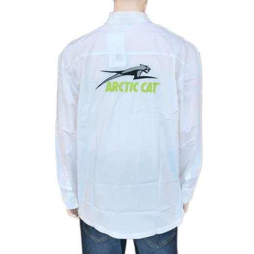 ARCTIC CAT BUSINESS SHIRT, LS WHITE