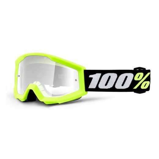 100% BRÝLE STRATA MINI KIDS CLEAR YELLOW