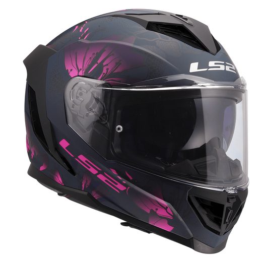 LS2 HELMETS LS2 FF818 STORM III BURST BLACK PINK