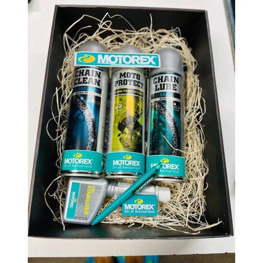 MOTOREX DÁRKOVÝ BALÍČEK MOTOKOSMETIKY "PÉČE O MOTORKU"