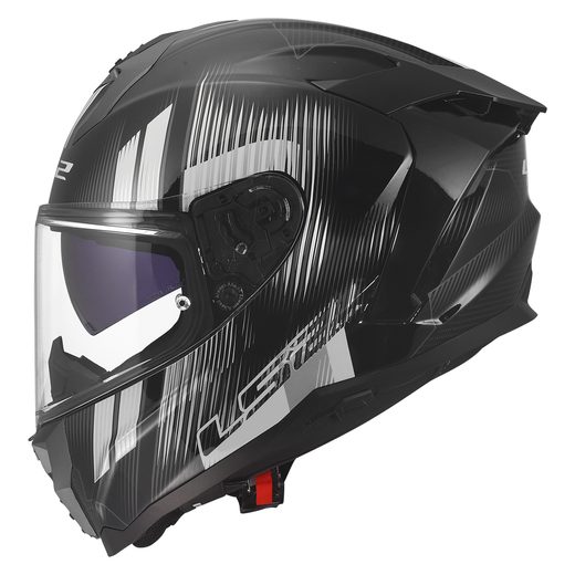 LS2 HELMETS LS2 FF817 CHALLENGER II NITRO BLACK GREY