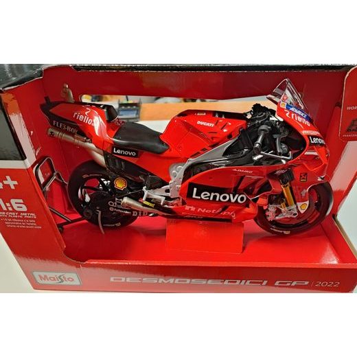 MAISTO DUCATI DESMOSEDICI GP 2022 NO.63 F.BAGNAIA 1:6