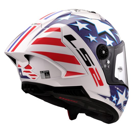 LS2 HELMETS LS2 FF805 THUNDER GP AERO REPLICA BAZ-06