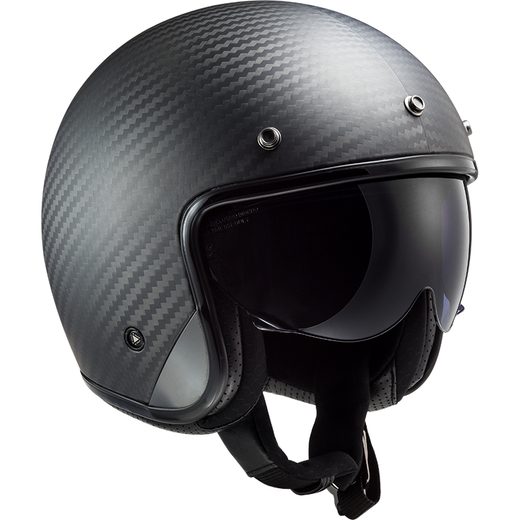 LS2 HELMETS LS2 OF601 BOB II CARBON-06 L