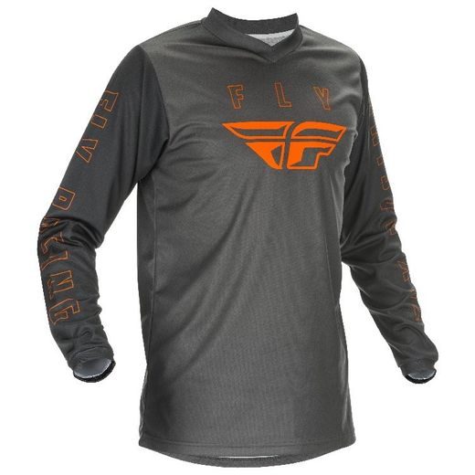 FLY RACING DRES F-16 JERSEY GREY/ORANGE