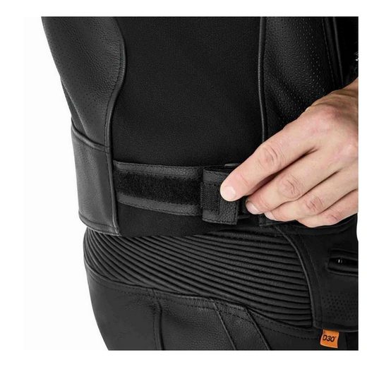 RST BUNDA 3635 TRACTECH EVO D3O LEATHER BLACK