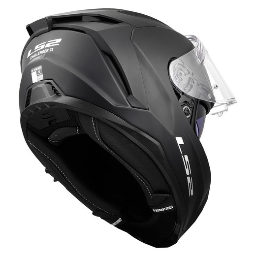 LS2 HELMETS LS2 FF817 CHALLENGER II SOLID MATT BLACK