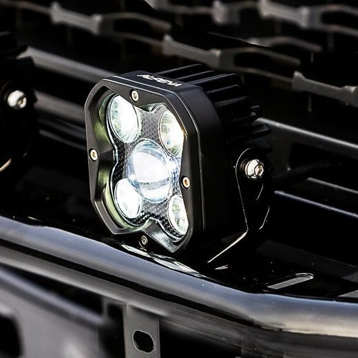 SHARK ACCESSORIES SHARK LED DRIVING LIGHT WITH LASER LED 3,2", EU HOMOLOGATED, 40W